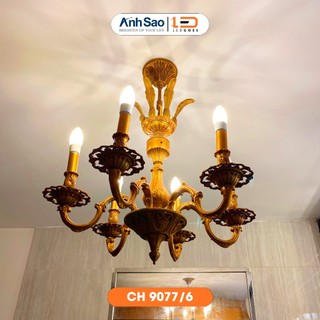 Đèn Chùm Đèn Thả Trần Trang Trí Tân Cổ Điển Cao Cấp CH 9077