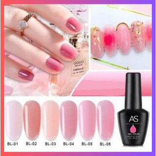SƠN GEL AS TÔNG HỒNG THẠCH 15ML. CHUẨN LOẠI 1. MÃ BL 01-06