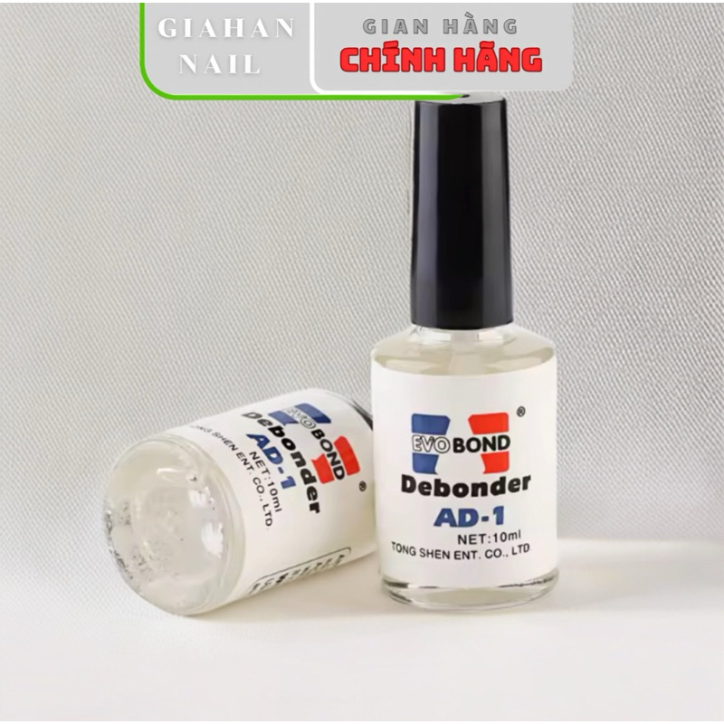 Nước sáng đá nail AD - Tháo đá tháo móng nail 10ml
