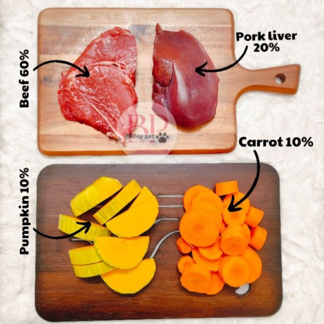 Combo 3 hộp Pate Vị Bò 500gr