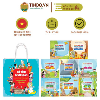 Sách: Combo Cổ Tích Muôn Màu (Túi 8 Cuốn)
