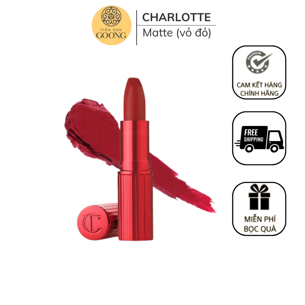 Son môi Charlotte Tilbury Matte (vỏ đỏ)