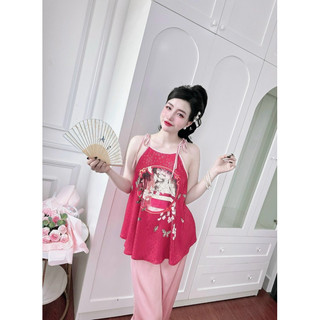 Bộ lụa yếm tơ tằm