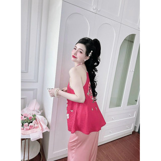 Bộ lụa yếm tơ tằm