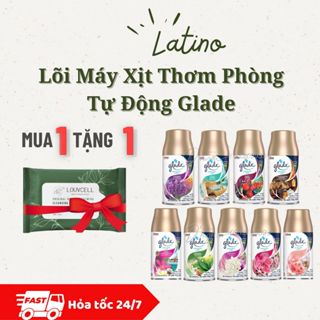 Lõi Máy Xịt Thơm Phòng Tự Động GLADE Khử Mùi Nhà Vệ Sinh, Khử Mùi Phòng Ngủ, Lõi Xịt Phòng Tự Động