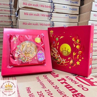 KINH ĐÔ BÁNH TRUNG THU - BÁNH LỚN THƯỢNG HẠNG  - GÀ QUAY SỐT X.0 - 4 TRỨNG - 800G