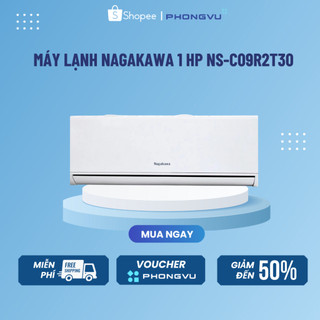Máy lạnh nagakawa 1 hp ns-c09r2t30 - bảo hành 12 tháng - hàng chính hãng