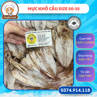 Mực khô câu size 50-55 con/1 kg