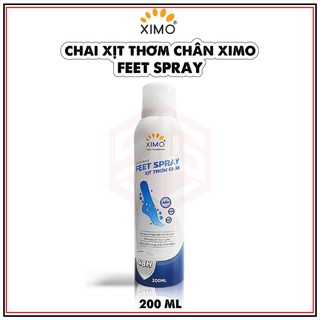 Xịt ngăn mùi hôi chân XIMO Xịt khử mùi thơm chân khử mùi giày hạn chế vi khuẩn