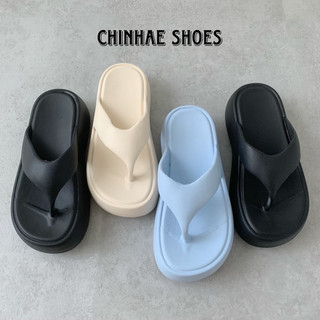 Dép lê kẹp ngón bánh mì xixitao eva siêu nhẹ tăng chiều cao 4cm nhiều màu sắc chống thấm nước thời trang nữ hằng ngày