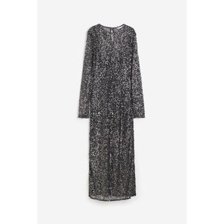 H&M Sequined Net Dress