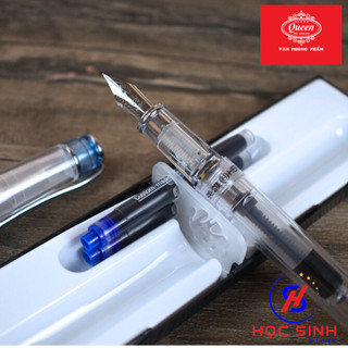 [Chính Hãng] Bút Máy Hero 709 Ngòi Trơn, Nét EF  (Kèm 2 Ống Mực 3.4mm)