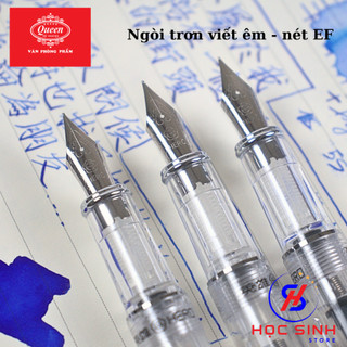 [Chính Hãng] Bút Máy Hero 709 Ngòi Trơn, Nét EF  (Kèm 2 Ống Mực 3.4mm)