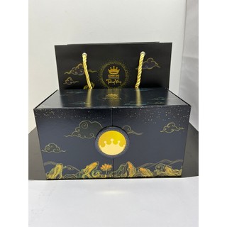 [CHÍNH HÃNG] KINH ĐÔ BÁNH TRUNG THU Trăng Vàng Thượng Hạng  - G2 hộp 2 bánh Black and Gold