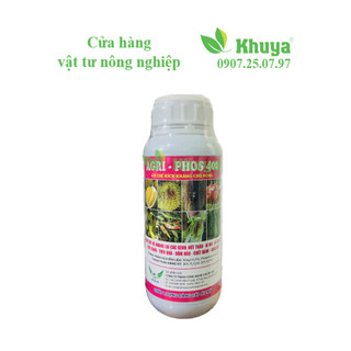 Phân bón Agri Phos 400 Lân 2 chiều 500ml Kích kháng chủ động