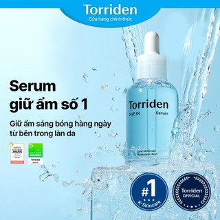 Serum Torriden Dive In Serum giúp cấp ẩm cho da Low Molecular Hyaluronic Acid Chai 50ml