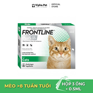 Trị ve rận FRONTLINE PLUS CAT mèo