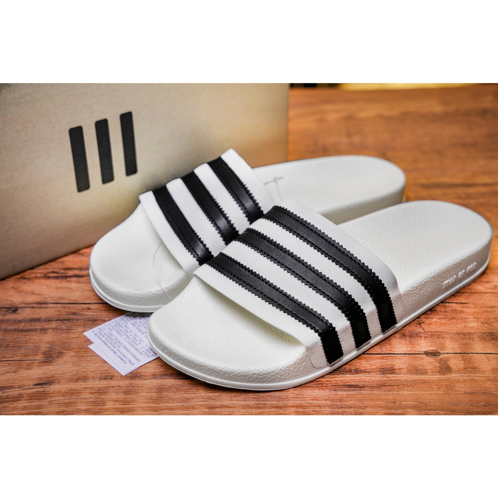[ChikingSneaker] Dép AD x Fear of God Athletics Adilette Cream White Slides Có Quai Siêu Đẹp