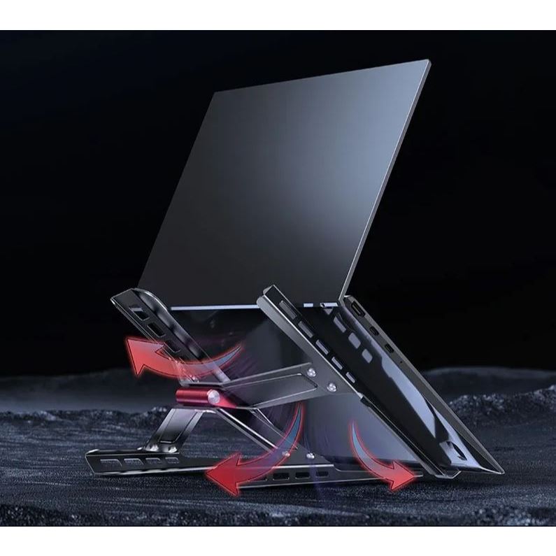 Giá Đỡ Laptop Bợp Kim Nhôm Cao Cấp Hỗ Trợ Được Laptop 12 Inch - 18 Inch Siêu Bền, Siêu Chắc Chắn