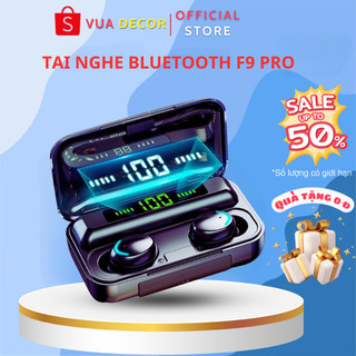 Tai nghe Bluetooth AMOI F9 PRO không dây bản QUỐC TẾ nút cảm ứng - chống nước IPX5 - chống ồn bảo hành 6 tháng - mẫu mới