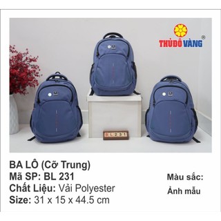 Balo thủ đô vàng --- mã sp : bl 231