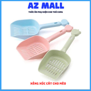 Xẻng xúc cát cho mèo, xẻng xúc cát dọn vệ sinh phân cho mèo (màu ngẫu nhiên)