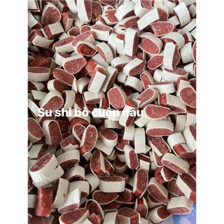 Sushi bò cuộn nâu - thức ăn cho hamster , bọ ú ...
