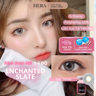 Kính Áp Tròng Hera Màu Xám Tổng Hợp Các Mẫu Lens Mắt Màu Gray Có Độ Cận 0 - 7