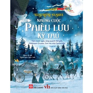 Sách - Illustrated Classics - Những cuộc phiêu lưu kỳ thú - Tám mươi ngày vòng quanh thế giới