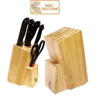 Giá để dao kéo đa dụng tiện gon sang trọng cho gian bếp gỗ bền đẹp - dắt dao gỗ đức thành 22391