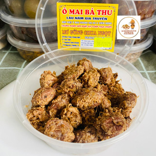 Ô mai MƠ GỪNG CHUA NGỌT, 100% chính hiệu Bà Thu (hộp 160 gam), đặc sản gia truyền Hà Nội, ăn vặt, làm bánh,...