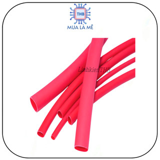 Ống gen co nhiệt 1mm-14mm SALIPT màu đỏ - linhkienthb