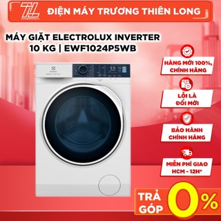Ewf1024p5wb - miễn phí công lắp đặt - máy giặt electrolux ultimatecare 500 inverter 10 kg ewf1024p