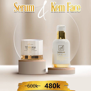 COMBO FACE PHÁP SERUM A COSMETIC DƯỠNG TRẮNG DA MỜ THÂM NÁM [GIÁ SỈ]