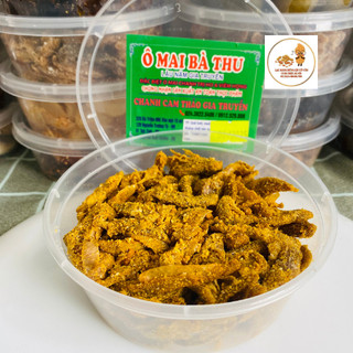 Ô mai CHANH CAM THẢO, 100% chính hiệu Bà Thu gia truyền (hộp 130 gam),đặc sản Hà Nội, ăn ngậm, làm bánh....