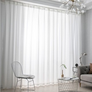 Rèm Cửa Rèm Voan Trắng Loại Cao Cấp, Rèm spa Decor cực xinh, rèm trang trí cửa sổ phòng ngủ