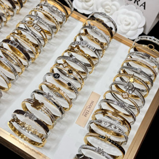 (ảnh thật) Lắc tay nữ titan không han gỉ siêu bền, vòng tay nữ cao cấp thời trang cực hot