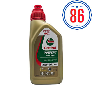 Nhớt tổng hợp cho xe tay ga Castrol Power1 Scooter 10W40 800ML