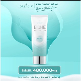 [Chính hãng] Chống Nắng Sinh Học Biohe Drlacir Hộp 60gr Chống Nắng Bảo Vệ Da Khỏi Tia HEV