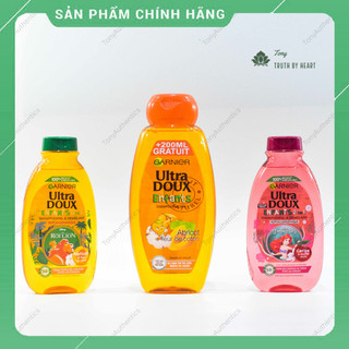 Dầu gội xả garnier ultra doux 2 in 1 dành cho bé