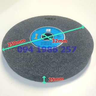Đá mài thô mịn đường kính 250mm, trục 32mm