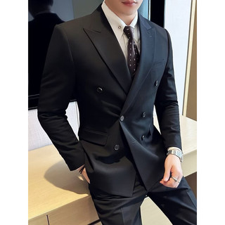 Bộ  vest nam  6 cúc mầu đen , fom dáng trẻ trung ,chất vải tupsy cao cấp. Hàng sẵn size 50-80kg