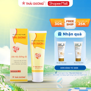 Sữa rửa mặt nghệ sạch mụn, ngừa vết thâm Thái Dương 90g - Sao Thái Dương
