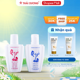 Dung dịch vệ sinh phụ nữ Quý Phi 120ml - Sao Thái Dương (Có che tên)