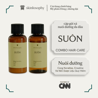 Suôn | combo chăm sóc da đầu skinlosophy 30ml