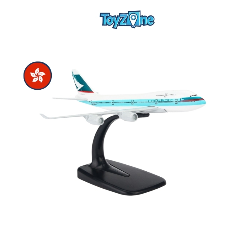 Mô hình máy bay Cathay Pacific Boeing B747 16cm Everfly