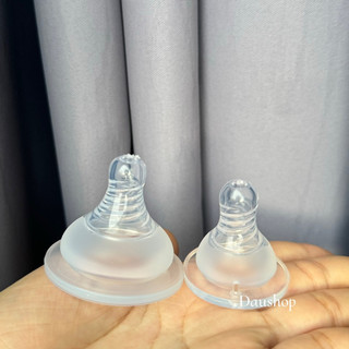 Combo 5/10 Núm ti thay thế bình sữa cổ rộng/cổ hẹp