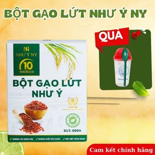 Bột gạo lứt như ý ny giảm cân, sáng da, đẹp dáng như ý ny organic 800gr