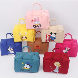 Túi du lịch, túi xách nỉ xốp đựng đồ đa năng cài vali tiện dụng nhiều họa tiết xinh đi chơi thời trang