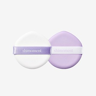 SHIMOMENT Set 2 miếng mút trang điểm Natural Cover Puff